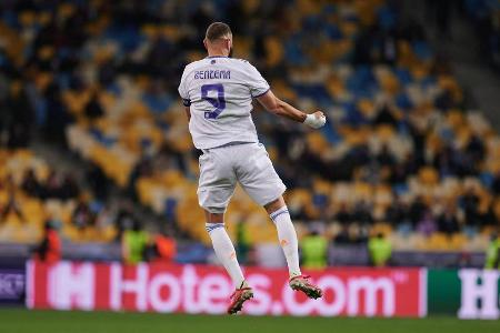 Platz 10: Karim Benzema (Real Madrid): 36 Spiele, 10 Tore