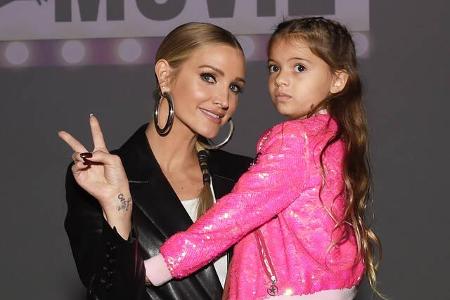 ...Ashlee Simpson und Evan Ross, die ihre Tochter Jagger Snow Ross tauften, angeblich als Verneigung vor Rolling Stone Mick ...