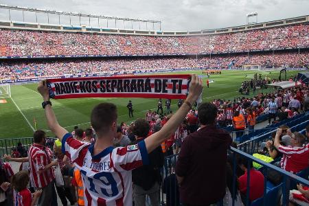 Platz 14: Atlético Madrid - 248 Punkte (143 Spiele)