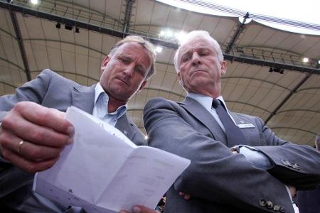 'Uns steht ein hartes Programm ins Gesicht.' (in Anbetracht der nächsten Spiele)