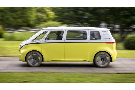 VW I.D. BUZZ, Impression, Seitenansicht