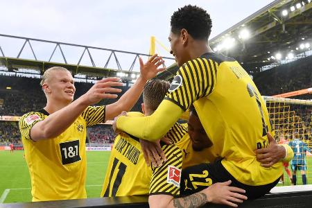 Ein Drittel der Bundesliga-Saison 2021/2022 ist Geschichte. Zeit für ein Zwischenfazit: Welche zehn Spieler haben der Spielz...