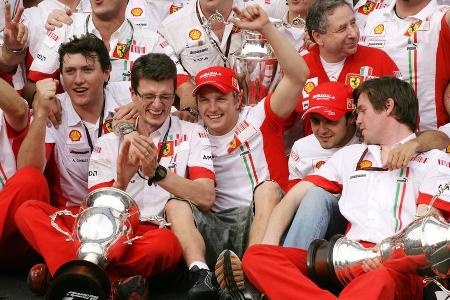 10. Platz: Kimi Räikkönen (2007) - 28 Jahre, 4 Tage