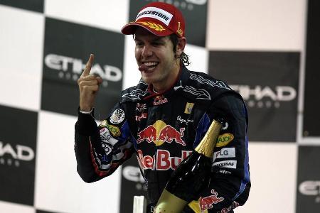1. Platz: Sebastian Vettel (2010) - 23 Jahre, 133 Tage