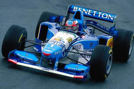 10. Platz: Benetton - 851,5 Punkte (260 Rennen)