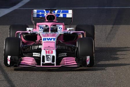 8. Platz: Force India - 1039 Punkte (212 Rennen)