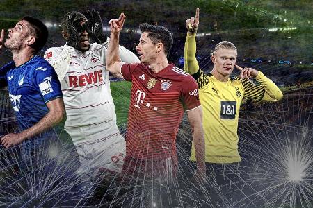 Zwei Stürmer von BVB und FC Bayern schossen in den letzten zwölf Monaten das deutsche Fußball-Oberhaus kurz und klein. Im Ra...
