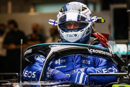 'Warum zur Hölle hört keiner auf mich, wenn ich sage, dass es ein zwei-Stopp-Rennen wird. Verdammte Scheiße.' (Bottas beim G...