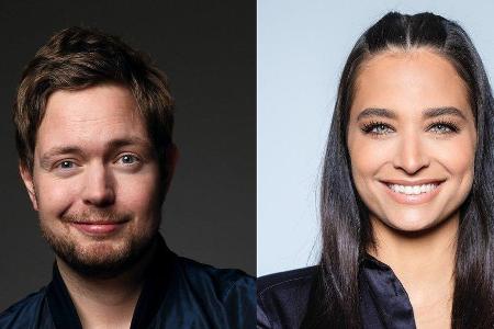 Bastian Bielendorfer und Amira Pocher sind zwei der 14 Teilnehmerinnen und Teilnehmer der neuen 