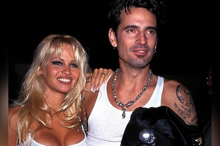 Pamela Anderson und Tommy Lee 1995.