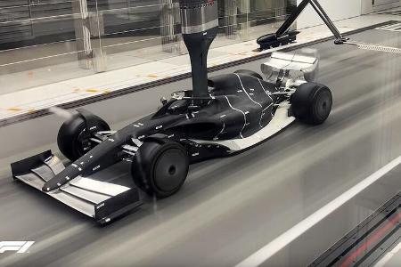 F1-Technik 2022 - Unterboden / Diffusor