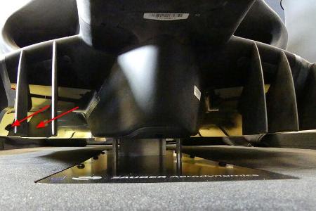 F1-Technik 2022 - Unterboden / Diffusor