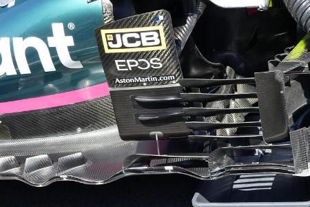 F1-Technik 2022 - Bargeboards & Seitenkästen