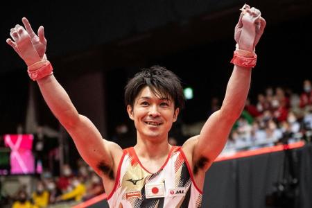 Turnen: Japans Legende Uchimura beendet Karriere