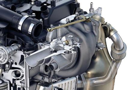 Jeep Wrangler 2.0 T-GDI Motor Twin-Scroll-Turbolader