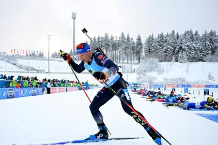 Rees und Lesser mit Top-Ergebnissen in der Verfolgung von Oberhof
