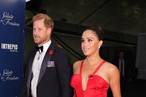 Prinz Harry und Herzogin Meghan auf einer Veranstaltung im November 2021 in New York City.