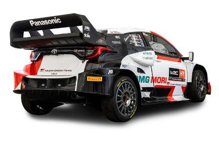Rallye-WM 2022 - Vorstellung Rally1-Autos - Toyota GR Yaris
