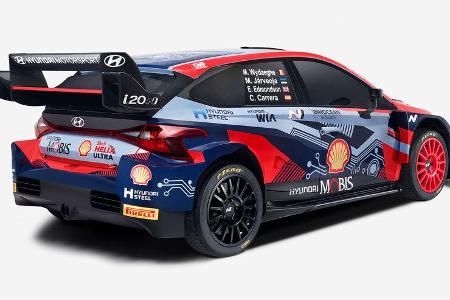 Rallye-WM 2022 - Vorstellung Rally1-Autos - Hyundai i20