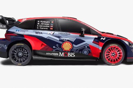 Rallye-WM 2022 - Vorstellung Rally1-Autos - Hyundai i20