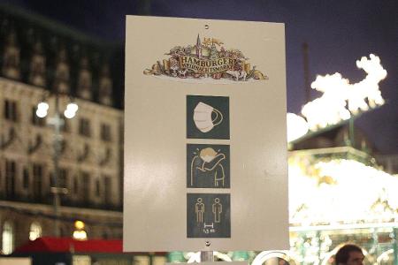 Weihnachtsmarkt 2G 3G Maske Abstand