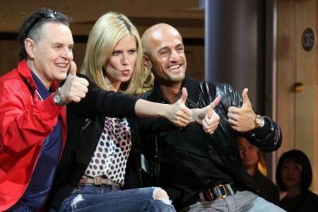 Rolf Scheider, Heidi Klum und Peyman Amin (r.) hieß das Trio 2009. Amin war Juror der erste Stunde und seit der ersten Staff...