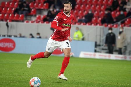 Sprang erneut für den an COVID-19 erkrankten Schlotterbeck ein. Konnte die Qualitäten des U21-Europameisters aber nie ersetz...