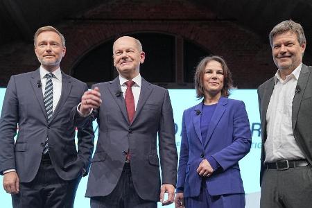 Vorstellung Koalitionsvertrag Miete Mindestlohnerhöhung öffentlicher Nahverkehr
