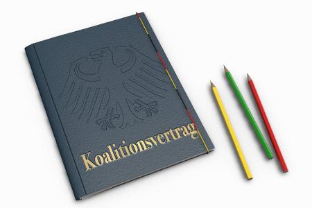 Der Koaltionsvertrag steht Ampel Kernpunkte
