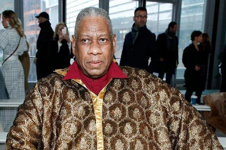 André Leon Talley bei einem Auftritt in New York.