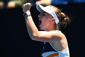 Krejcikova schlägt Asarenka und erreicht das Viertelfinale