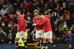 Last-Minute-Sieg für ManUnited - Drohne sorgt für Spielunterbrechung in Brentford