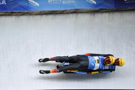 Rodeln: Eggert/Benecken holen EM-Titel und Gesamtweltcup