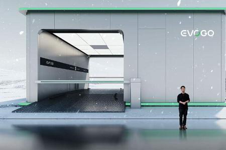 Akku-Wechsel-Station CAES /CATL