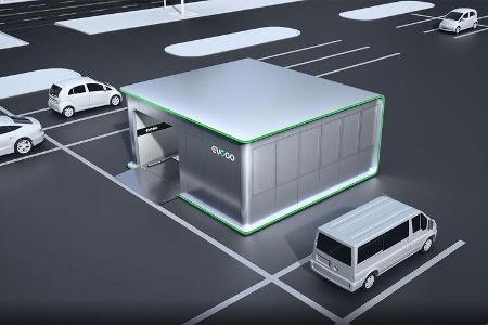 Akku-Wechsel-Station CAES /CATL