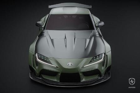 01/2022, Zacoe Performance Toyota Supra mit Widebody-Kit