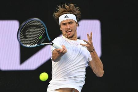 Weiter ohne Satzverlust: Zverev im Achtelfinale von Melbourne