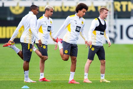 Nicht nur sportlich gibt es bei Borussia Dortmund noch einige Baustellen, auch bei der Kaderplanung steht der Bundesligist vor vielen unbeantworteten Fragen. Wer wird den BVB demnächst verlassen? Welche Spieler sollen hingegen bei den Schwarz-Gelben bleiben? So ist der Stand bei den Dortmunder Wackelkandidaten: