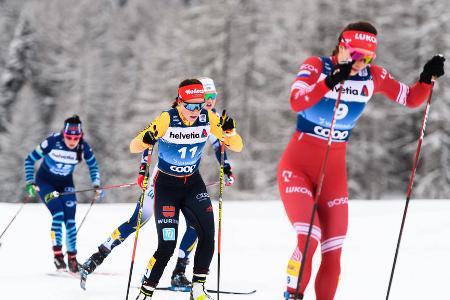 Im Langlauf droht wie in den vergangenen Jahren eine Flaute - zumindest, was die Medaillen angeht. Katharina Hennig könnte über die zehn Kilometer überraschen. Den Männern ist trotz eines Coups bei der Tour de Ski eher weniger zuzutrauen. Auch für die Staffeln gibt es normal kein Edelmetall. Prognose: Null Medaillen.