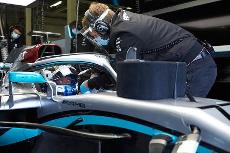 Valtteri Bottas - Mercedes W09 - Testfahrten - Silverstone - Juni 2020