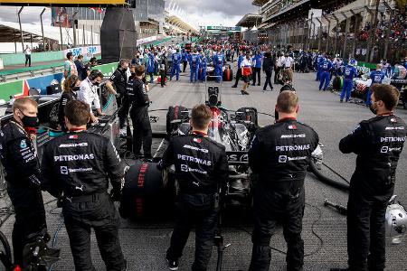 Lewis Hamilton - Mercedes - GP Brasilien - Sprint - Samstag - 13.11.2021