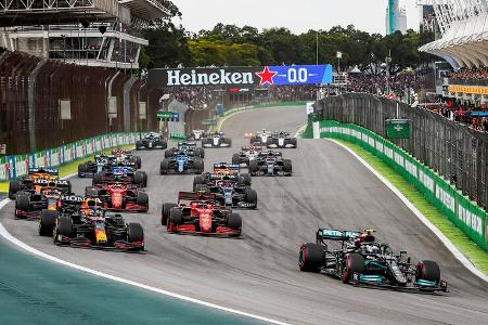 Start - GP Brasilien - Sprint - Samstag - 13.11.2021