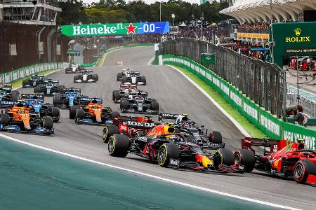 Start - GP Brasilien - Sprint - Samstag - 13.11.2021