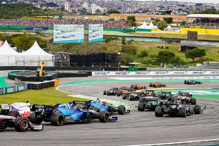 Start - GP Brasilien - Sprint - Samstag - 13.11.2021