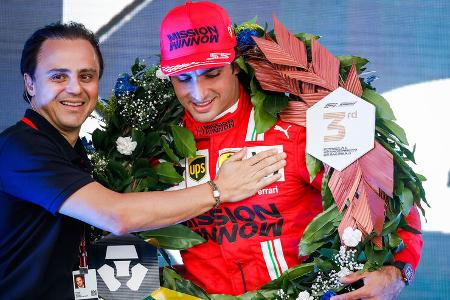 Carlos Sainz - Ferrari - GP Brasilien - Sprint - Samstag - 13.11.2021