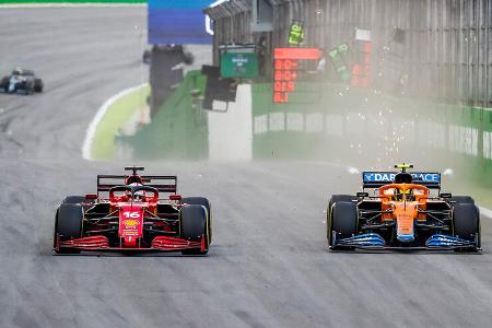 Lando Norris - McLaren - GP Brasilien - Sprint - Samstag - 13.11.2021