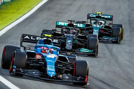 Lewis Hamilton - Mercedes - GP Brasilien - Sprint - Samstag - 13.11.2021