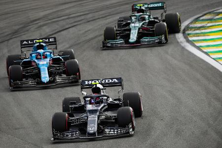 Pierre Gasly - Alpha Tauri - GP Brasilien - Sprint - Samstag - 13.11.2021