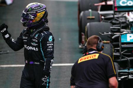 Lewis Hamilton - Mercedes - GP Brasilien - Sprint - Samstag - 13.11.2021