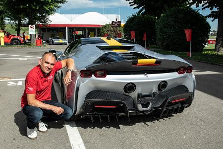 Ferrari SF 90 Assetto Fiorano, Exterieur/Interieur